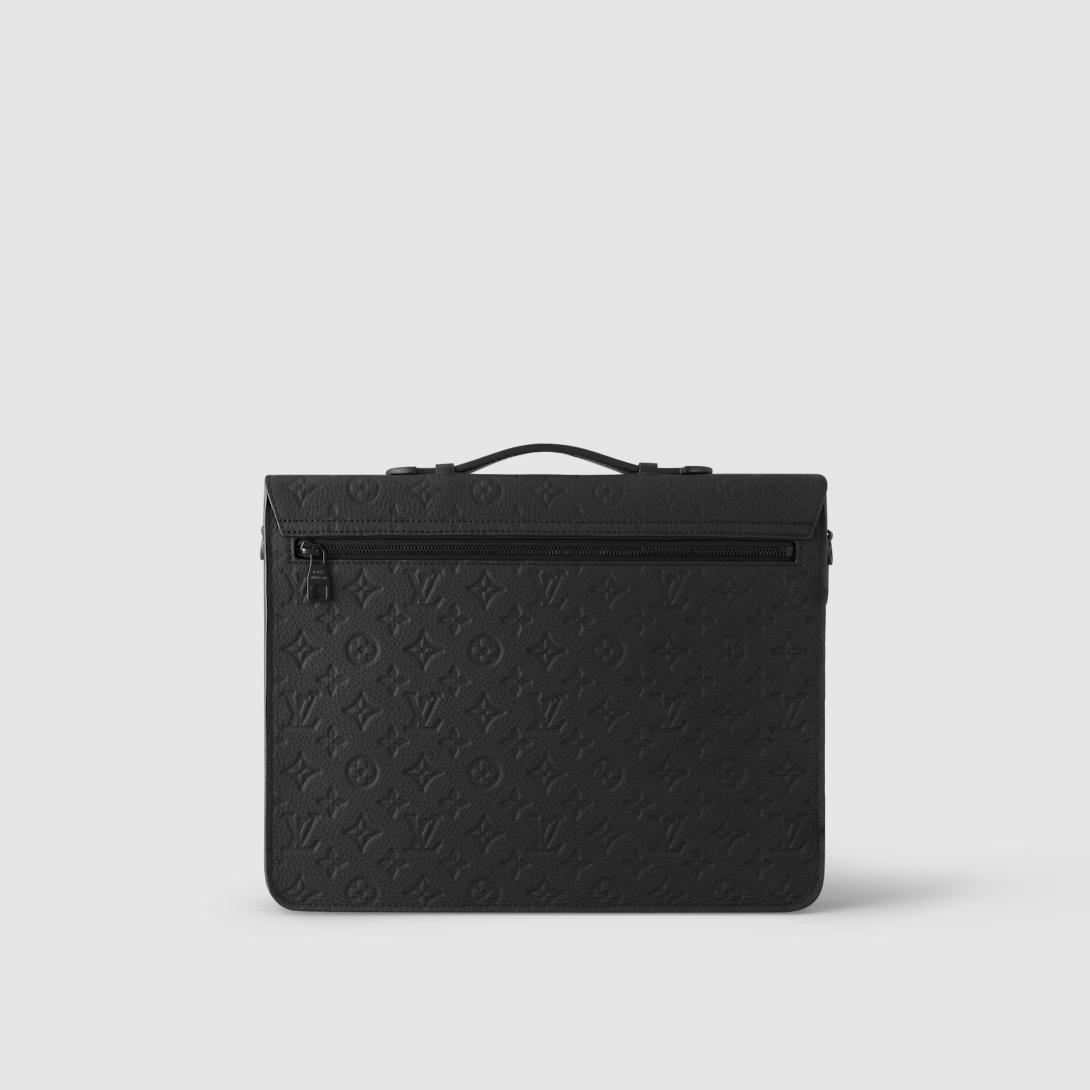 Túi Louis Vuitton S Lock Briefcase Nam Đen